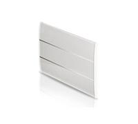 Radiateur électrique céramique 1500 W HJM Evelyn II horizontal blanc