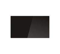 Radiateur électrique céramique GLASS noir 1500W
