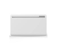 Kalia Radiateur électrique à inertie sèche CERAMIQUE écran LCD 1500W POWELL Norme NF blanc 82x9xh50cm