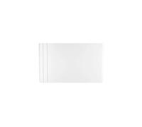 Radiateur électrique Chamane horizontal inertie fonte active - Intuis - 1500W - Blanc Satiné