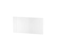 Radiateur électrique Chamane horizontal inertie fonte active - Intuis - 2000W - Blanc Satiné