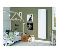 Radiateur électrique connecté 2000W double coeur de chauffe vertical blanc, lumineux - Sauter Hekla