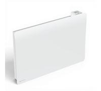 Radiateur électrique connecté 2000W double système de chauffe horizontal Blanc Cira