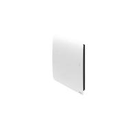 Radiateur électrique connecté HEKLA horizontal blanc 1000W - inetie fonte