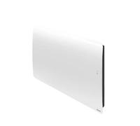 Radiateur électrique connecté SAUTER HEKLA horizontal blanc 2000W - inertie fonte