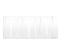 Radiateur électrique connecté IPALA bas 1000W blanc - inertie fluide G