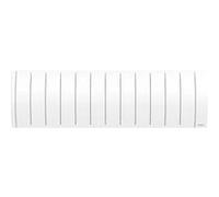 Radiateur électrique connecté IPALA bas 1400W blanc - inertie fluide G