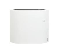 Radiateur électrique connecté lumineux DIVALI horizontal 1500W blanc carat - - 507613