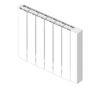 Radiateur électrique connecté Wi-Fi cœur de chauffe en céramique HEATZY GLOW 1500w