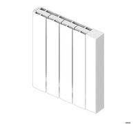 Radiateur électrique connecté Wi-Fi cœur de chauffe céramique HEATZY GLOW 2000w