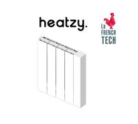 HEATZY - Radiateur électrique connecté Wi-Fi cœur de chauffe en céramique HEATZY GLOW 2000w