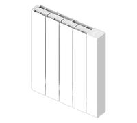 HEATZY - Radiateur électrique connecté Wi-Fi cœur de chauffe en céramique HEATZY GLOW 1000w