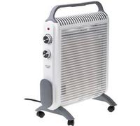 Adler Radiateur électrique convecteur AD7750 – Chauffage d'appoint Thermostat régulateur 2000W Blanc