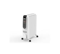Radiateur Électrique - DELONGHI - 1100W - Compact - 8 Éléments - Contrôle Giratoire