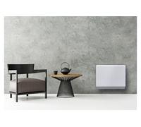 Radiateur électrique - Deltacalor -Radiateur électrique à double coeur de chauffe - Menec - 1500W - Blanc