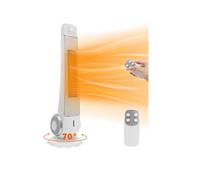 Radiateur électrique en Céramique avec Télécommande 2200W blanc Vendos85