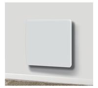 Radiateur électrique en céramique mural Carrera 1 000W 45cm x 45cm blanc