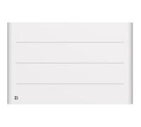 Radiateur électrique fixe à inertie sèche céramique 1500W Bestherm TANIN horizontal blanc [#ffffff]