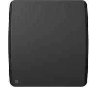 Radiateur électrique fixe à inertie sèche céramique 500W Bestherm ARIA horizontal noir Noir G