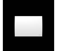 Radiateur électrique fixe à inertie sèche céramique avec thermostat interchangeable 1000W THOMSON CLEO horizontal blanc