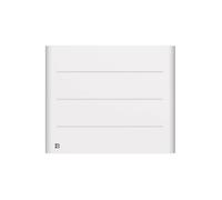 Radiateur électrique fixe à inertie sèche céramique 1000W Bestherm TANIN horizontal blanc [#ffffff]