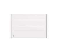 Radiateur électrique fixe à inertie sèche céramique - BESTHERM - TANIN 1500W - horizontal blanc