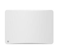 Radiateur électrique fixe à inertie sèche - Double cœur de chauffe - BESTHERM - ALMEA 1000W - horizontal blanc