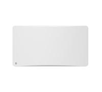 Radiateur électrique fixe à inertie sèche - Double cœur de chauffe - BESTHERM - ALMEA 1500W - horizontal blanc