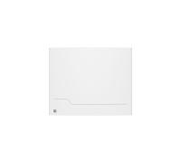 Radiateur électrique fixe à inertie sèche fonte 1000W Bestherm ZOE horizontal blanc [#ffffff]
