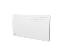 Radiateur électrique fixe à inertie sèche fonte 1500W Bestherm MOTU horizontal blanc