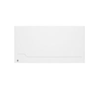 BESTHERM - Radiateur électrique fixe à inertie sèche fonte 2000W Bestherm ZOE horizontal blanc