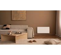 Radiateur électrique fixe connecté WIFI à inertie sèche céramique 2000W Bestherm LESSO CONNECT horizontal blanc
