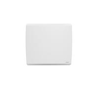 Radiateur électrique fixe connecté WiFi à inertie sèche céramique + film avec thermostat interchangeable 1500W MOLY horizontal blanc