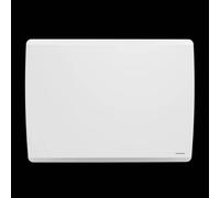 Radiateur électrique fixe connecté WiFi à inertie sèche céramique + film avec thermostat interchangeable 2000W THOMSON MOLY horizontal blanc