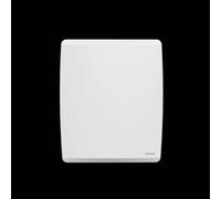 Radiateur électrique fixe connecté WiFi à inertie sèche céramique + film avec thermostat interchangeable 1000W THOMSON MOLY horizontal blanc