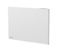 Radiateur électrique fixe connecté WiFi à inertie sèche céramique - HOM'Y - ORPHEE CONNECT 1000W - horizontal blanc - NF