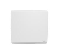 Radiateur électrique fixe inertie sèche - Double cœur de chauffe - THOMSON - MOLY 1500W - Connecté WiFi - horizontal blanc - NF