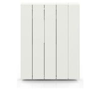 Radiateur électrique à inertie sèche en céramique Batilec Zilo 1000W blanc