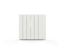 BATILEC - Radiateur ZILO 1500 W Inertie Céramique WiFi Connecté | Indice de protection IP24, Chauffage pour pièce de 15m², Fonction connectable