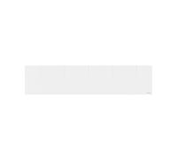 Radiateur électrique – GYALI TACTILE connecté – Inertie pierre réfractaire – 1500W – Plinthe – Blanc