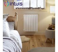Radiateur électrique horizontal Blanc satiné AXINO 1250W - INTUIS M142114