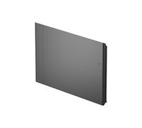 Radiateur électrique 1500W inertie fonte CHAMANE Nativ Horizontal connecté Gris Anthracite - INTUIS M198125