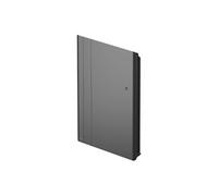 Radiateur électrique 750W inertie fonte CHAMANE Nativ Horizontal connecté Gris Anthracite - INTUIS M198122