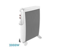 Radiateur électrique - IMPERIAL - 2000W - Noir/Or - Design élégant et compact