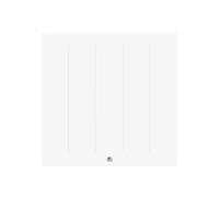 Radiateur chaleur douce connecté Kenya 4 horizontal 1000W Blanc - THERMOR