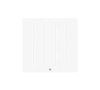 Radiateur électrique KENYA 4 blanc horizontal 2000W - - 414721