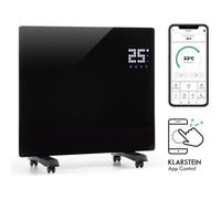Radiateur électrique - Klarstein - 1000 W - convecteur électrique programmable - convecteur mobile - chauffage d'appoint - noir