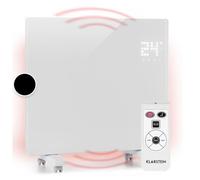 Radiateur électrique - Klarstein - 1000 W - convecteur électrique programmable - convecteur mobile - chauffage d'appoint - blanc