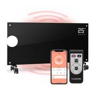 Radiateur électrique - Klarstein - 2000 W - convecteur électrique programmable - convecteur mobile - chauffage d'appoint - noir