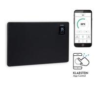 Radiateur à convection - Klarstein Bansin Smart - Convecteur - 1500W - IP24 - Connecté - Noir Noir G